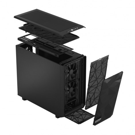 Fractal Design | Meshify 2 | Black Solid | Power supply included | ATX - 11